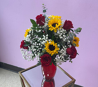 Sunflowers &amp; Roses
